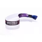 Stoffarmbänder (15x340mm, einseitig farbig bedruckt mit variablen Daten)- Selbstschließring -Kunststoff - EXPRESS