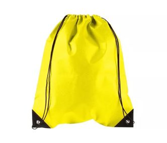 Turnbeutel - mit einfarbiger Beschriftung