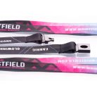 SATIN Schlüsselband personalisiert 20x900mm - mit Schlüsselkarabiner und Sicherheitsanschluss