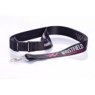 SATIN Schlüsselband personalisiert 20x900mm - mit Schlüsselkarabiner und Sicherheitsanschluss