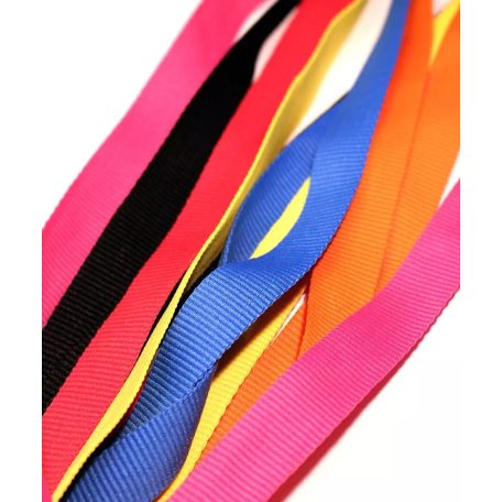 Schlüsselband Satin gerippt unbeschriftet 20x900 mm - mit Schlüsselkarabiner