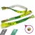 R-PET Einlassbänder (aus recycelten PET- Flaschen, 15x340mm, einseitig bedruckt mit variablen Daten) - wiederverschließbarer Verschluss - Bambus