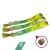 R-PET Einlassbänder (aus recycelten PET- Flaschen, 15x340mm, einseitig bedruckt) - Selbstschließring Bambus-Kunststoff