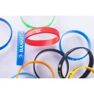 Silikonarmband mit einfarbiger Beschriftung - Kindergröße