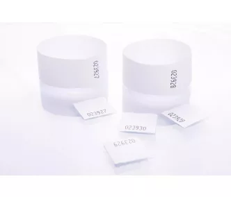 Tyvek 1" Einlassbänder vollfarbig mit Kupon STUB