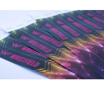 Tyvek 1" Einlassbänder vollfarbig