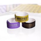 Tyvek 1" personalisierte Einlassbänder, haltbar und wasserfest, mit Seriennummerierung - einfarbig bedruckt (TOP Qualität)