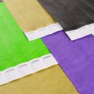 Tyvek 1" Einlassbänder,  Seriennummer, haltbar und wasserfest  - unbedruckt (TOP Qualität)