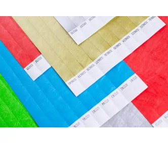   Tyvek 3/4" Einlassbänder - Kindergröße (20cm) - ohne Beschriftung