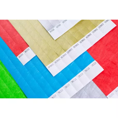 Tyvek 3/4" Einlassbänder - Kindergröße (20cm) - ohne Beschriftung