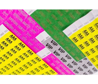 Tyvek 3/4" Patterns Einlassbänder - AAA