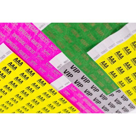 Tyvek 3/4" Patterns Einlassbänder - Carnival