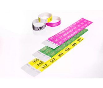 Tyvek 3/4" Patterns Einlassbänder - VIP Special Guest
