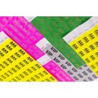 Tyvek 3/4" Patterns Einlassbänder - VIP Special Guest