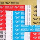 Tyvek 3/4" personalisierte Einlassbänder, haltbar und wasserfest, mit Seriennummerierung - einfarbig bedruckt (TOP Qualität)