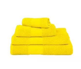 Handtuch 100x150 cm - mit einfarbiger Beschriftung