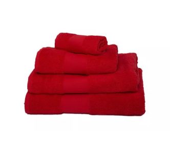 Handtuch 50x100 cm - mit einfarbiger Beschriftung 