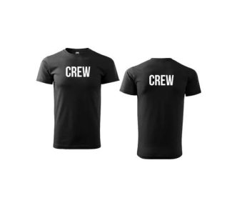 Unisex T-Shirts mit Rundhalsausschnitt CREW 