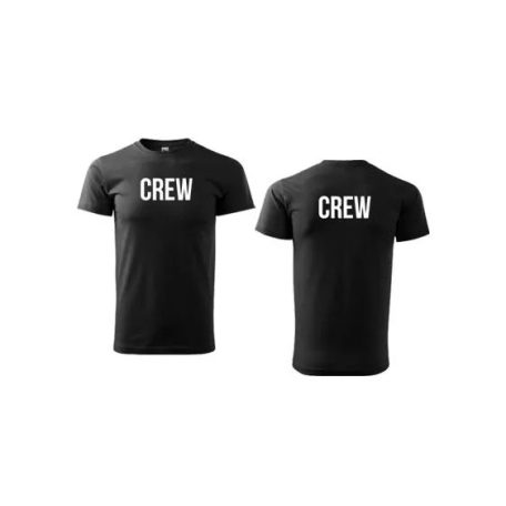 Unisex T-Shirts mit Rundhalsausschnitt CREW 