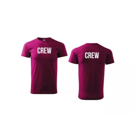 Unisex T-Shirts mit Rundhalsausschnitt CREW 