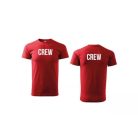 Unisex T-Shirts mit Rundhalsausschnitt CREW 